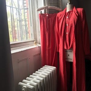 1940s textron rayon set